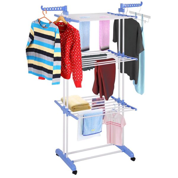 3 tier collapsible clothes Drying rack