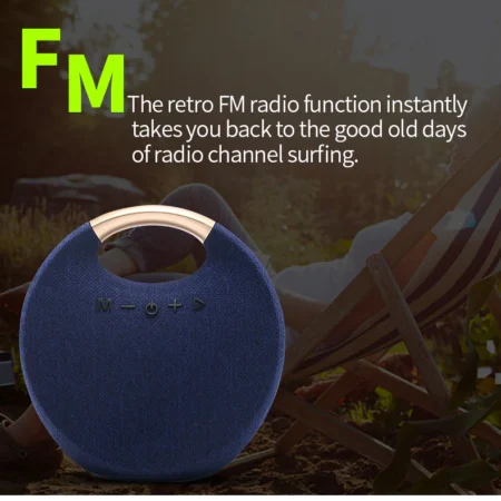 M1 mini portable Bluetooth speaker.