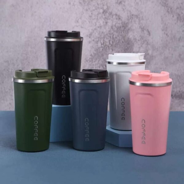 500ML Stainless Steel Coffee Thermos Mug Multipurpose Portable Car Vacuum Flasks