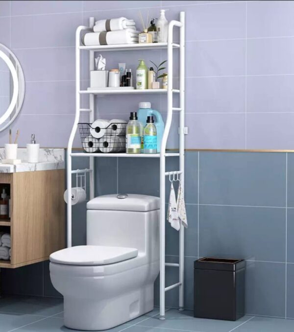 Over the toilet organizer