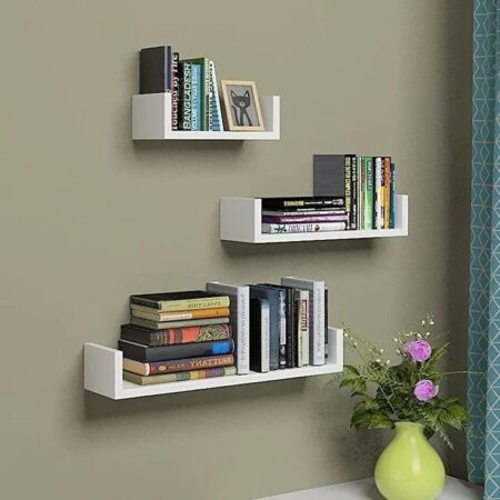 Big Size U-Shaped Floating shelves sets