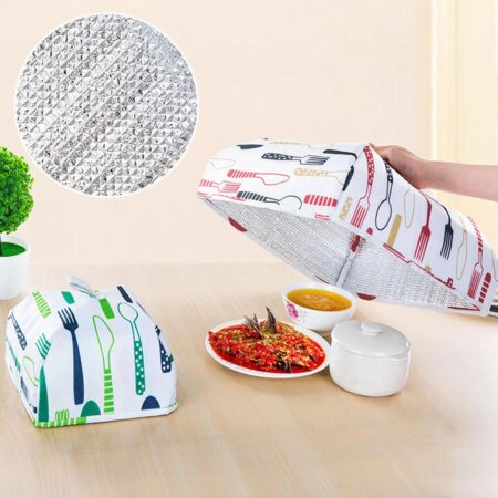 Re-usable Food cover aluminum foil thermo-lining