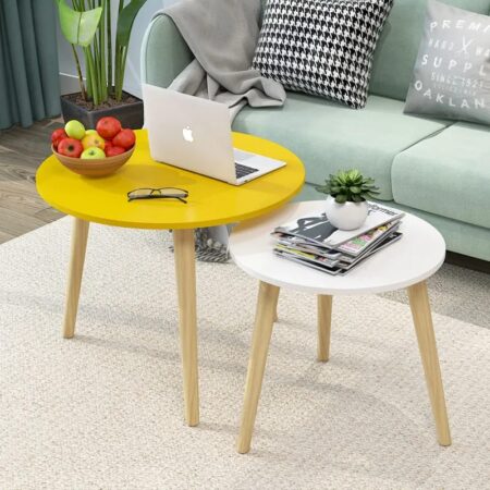 Modern Round Coffe Table for Living Room