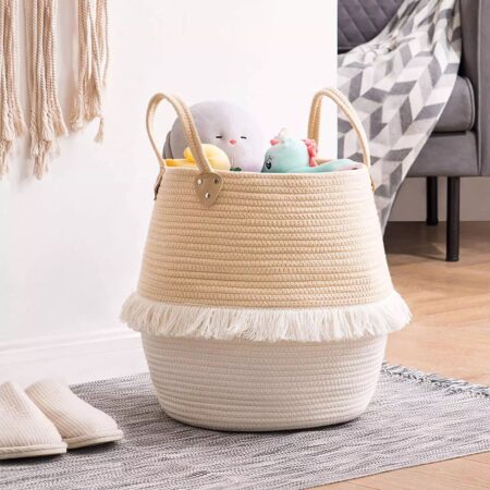Cotton Rope Baskets Decorative baskets