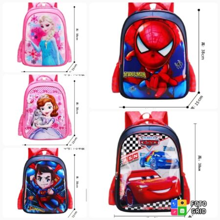 Disney cartoon children school bags