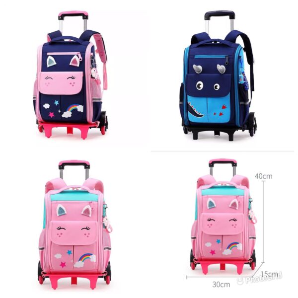 Rolling Trolley School bag