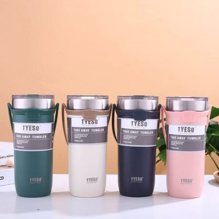 Multicolor Coffee Cup Thermos Double Wall Vacuum Insulated Travel Mug