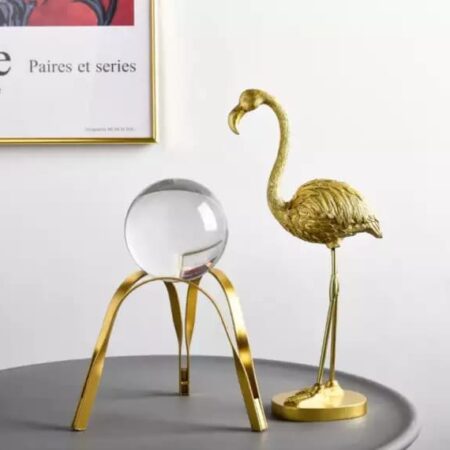 Décor Gold flamingo & Arc