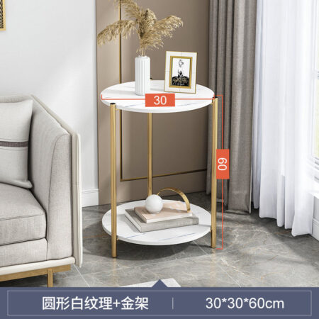 High-End Luxurious and Simple Side Table