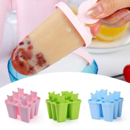 6slots Popsicle ice cream mould