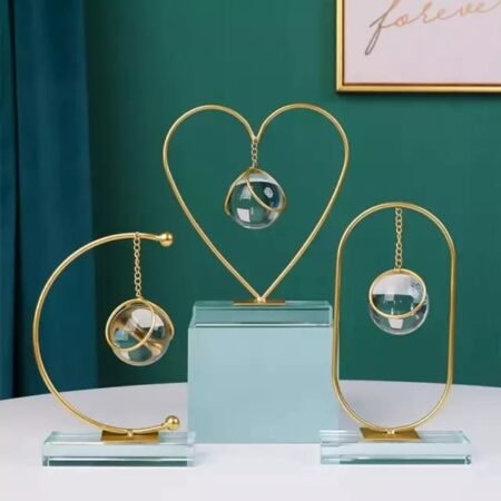 Creative Geometric Crystal ball Ornaments