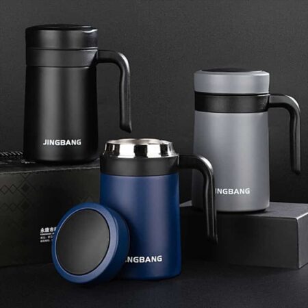 Insulated Cup Flask With Handle 500mls Gift set