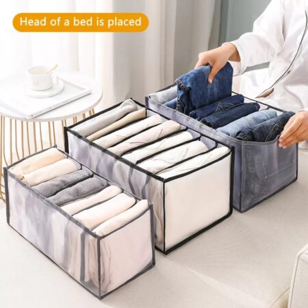 7 grid Jeans organizer