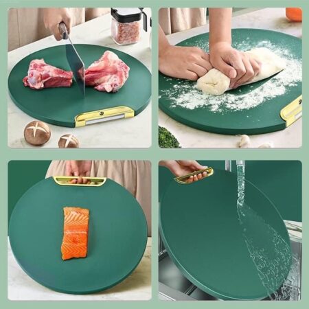 European Circle Double-Sided Chopping Board