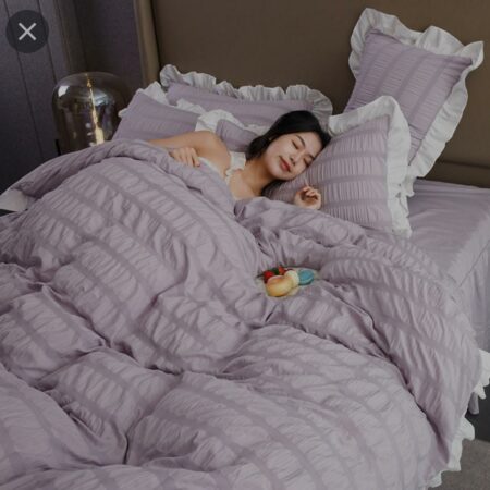 Luxury Home Laced Comforter Bedding set