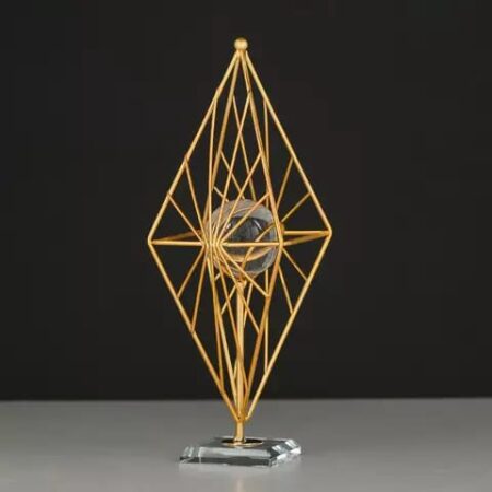 Crystal ball ornament