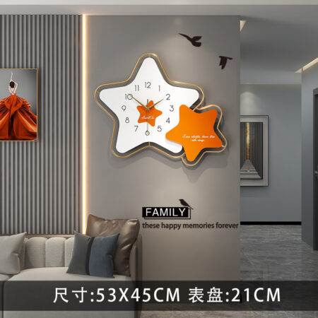 Decorative wall clock. .No .U