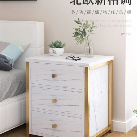 Nordic luxury bedside cabinet