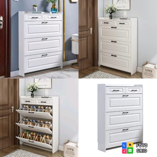 Bucket flip shoe cabinetÂ