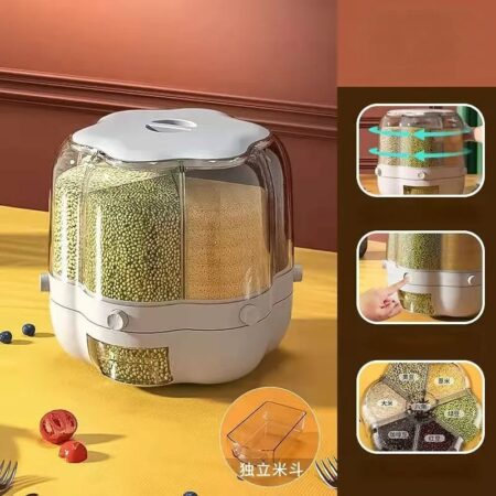 Six point cereal Storage BoxÂ